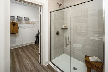 Stand up showers*
